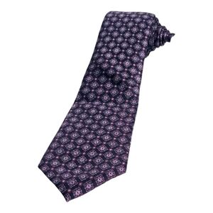 Caleche Geometric  100%Silk  Necktie